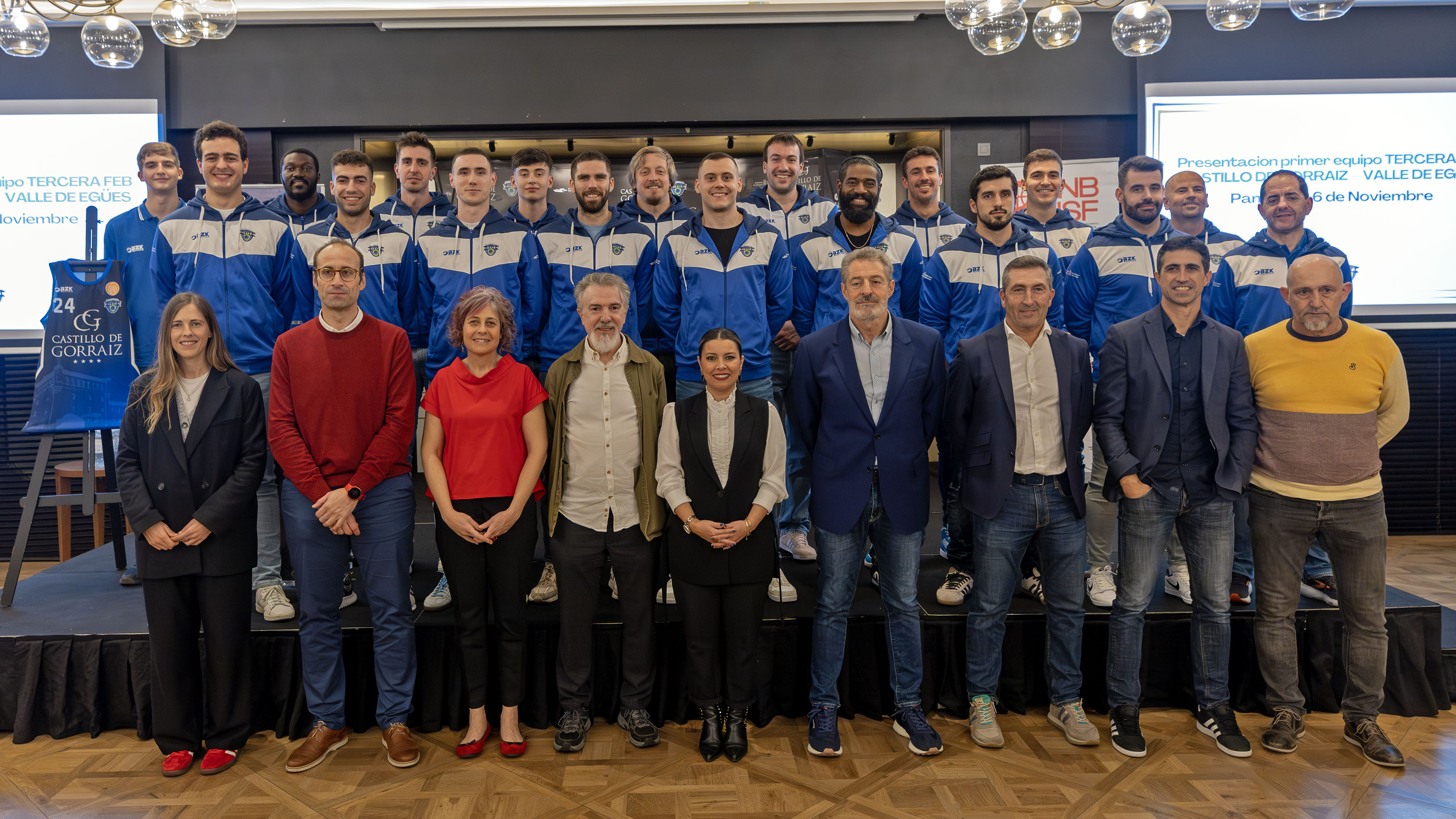 El Castillo de Gorraiz-Eg&uuml;&eacute;s, nuevo pilar del baloncesto masculino navarro